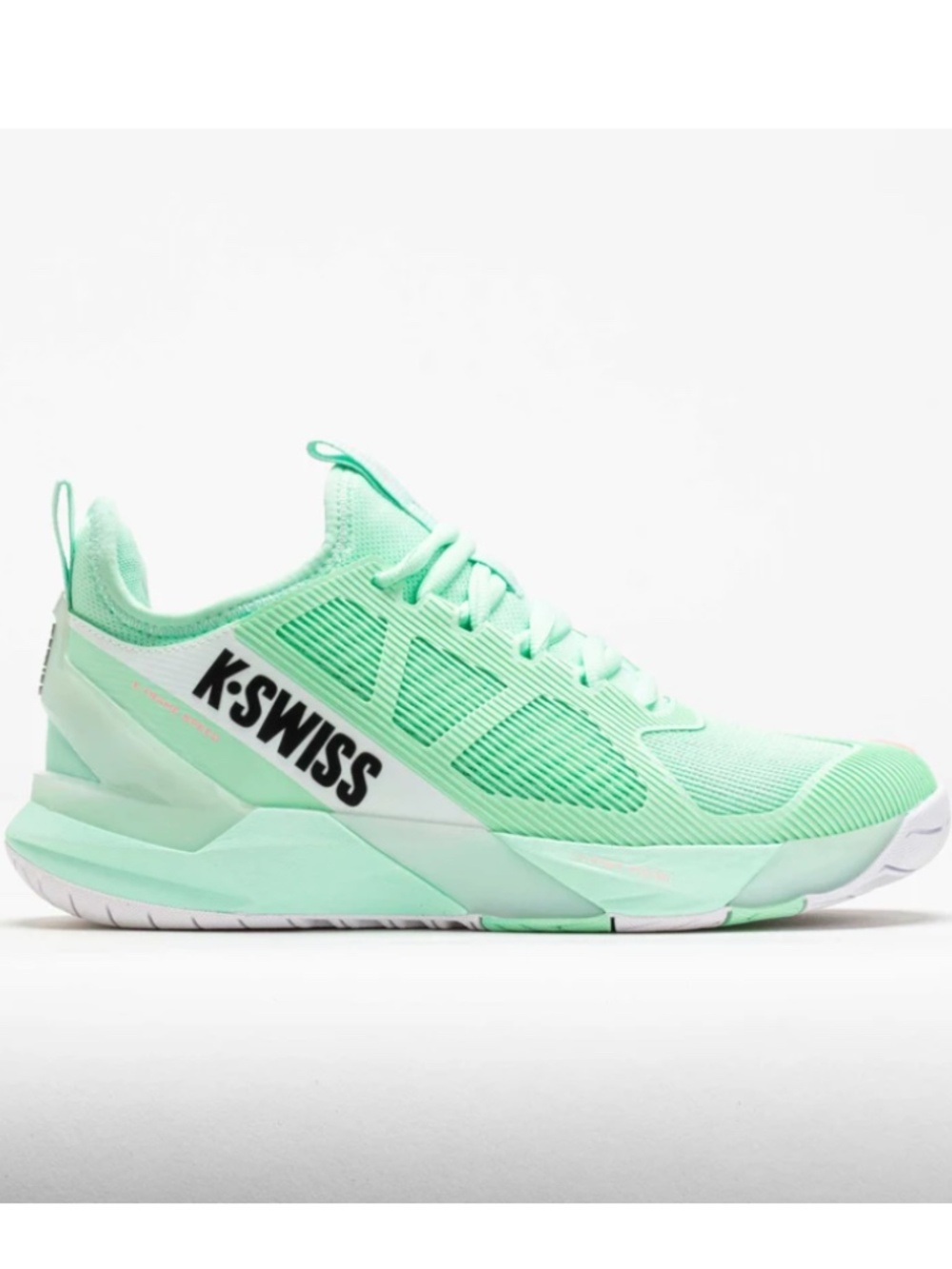 NIB K-Swiss K-Frame Speed women's 6, SOFT NEON MINT/WHITE/NEON PASTEL PINK